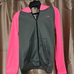 Grey and Pink Athletic Jacket